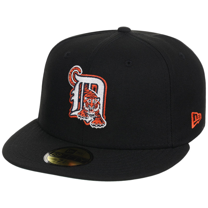 Detroit Tigers MLB Black Dome New Era 59FIFTY – LidsHatDrop