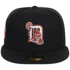 Detroit Tigers MLB Black Dome New Era 59FIFTY