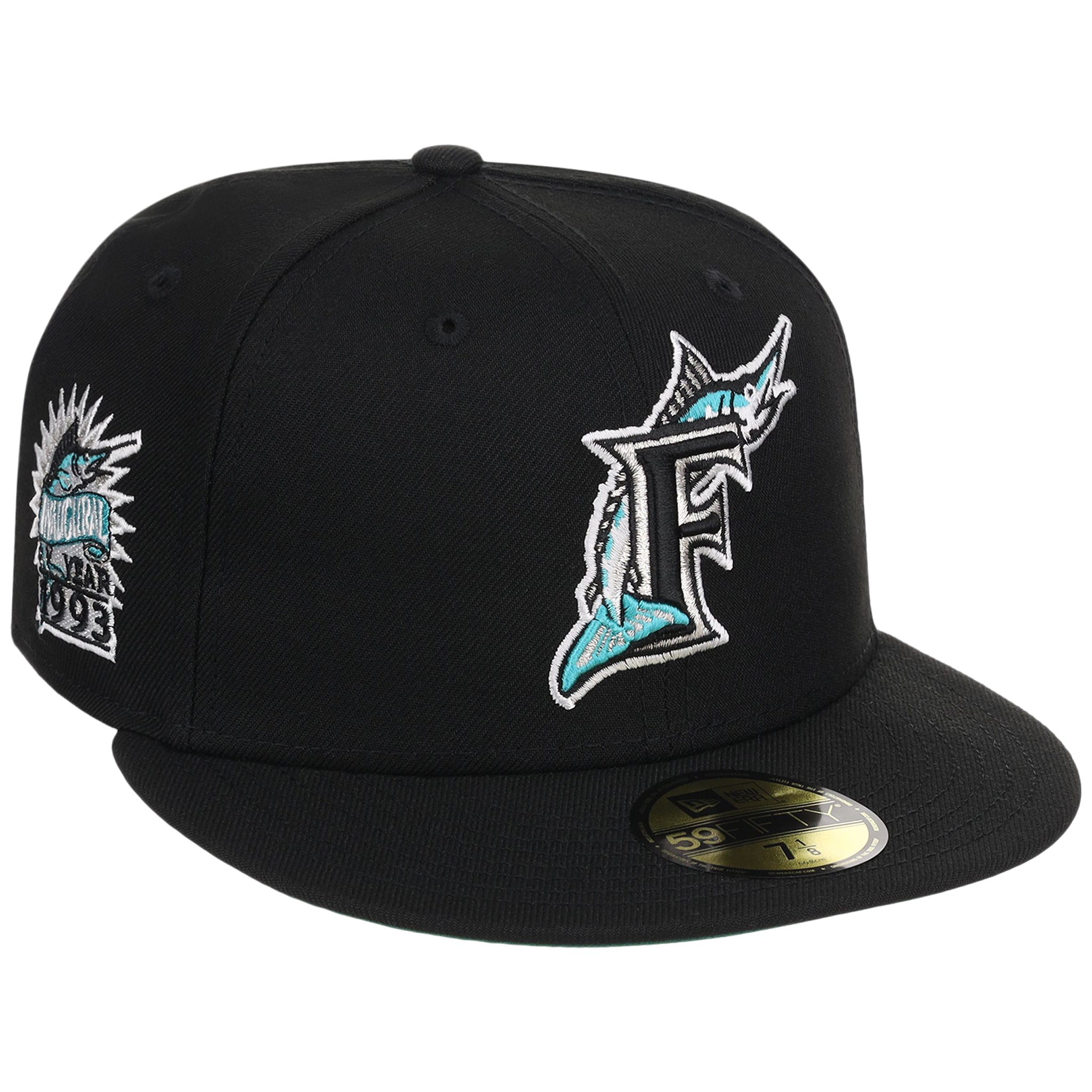 Florida Marlins MLB Black Dome New Era 59FIFTY