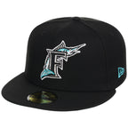 Florida Marlins MLB Black Dome New Era 59FIFTY