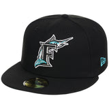 Florida Marlins MLB Black Dome New Era 59FIFTY