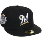 Milwaukee Brewers MLB Black Dome New Era 59FIFTY
