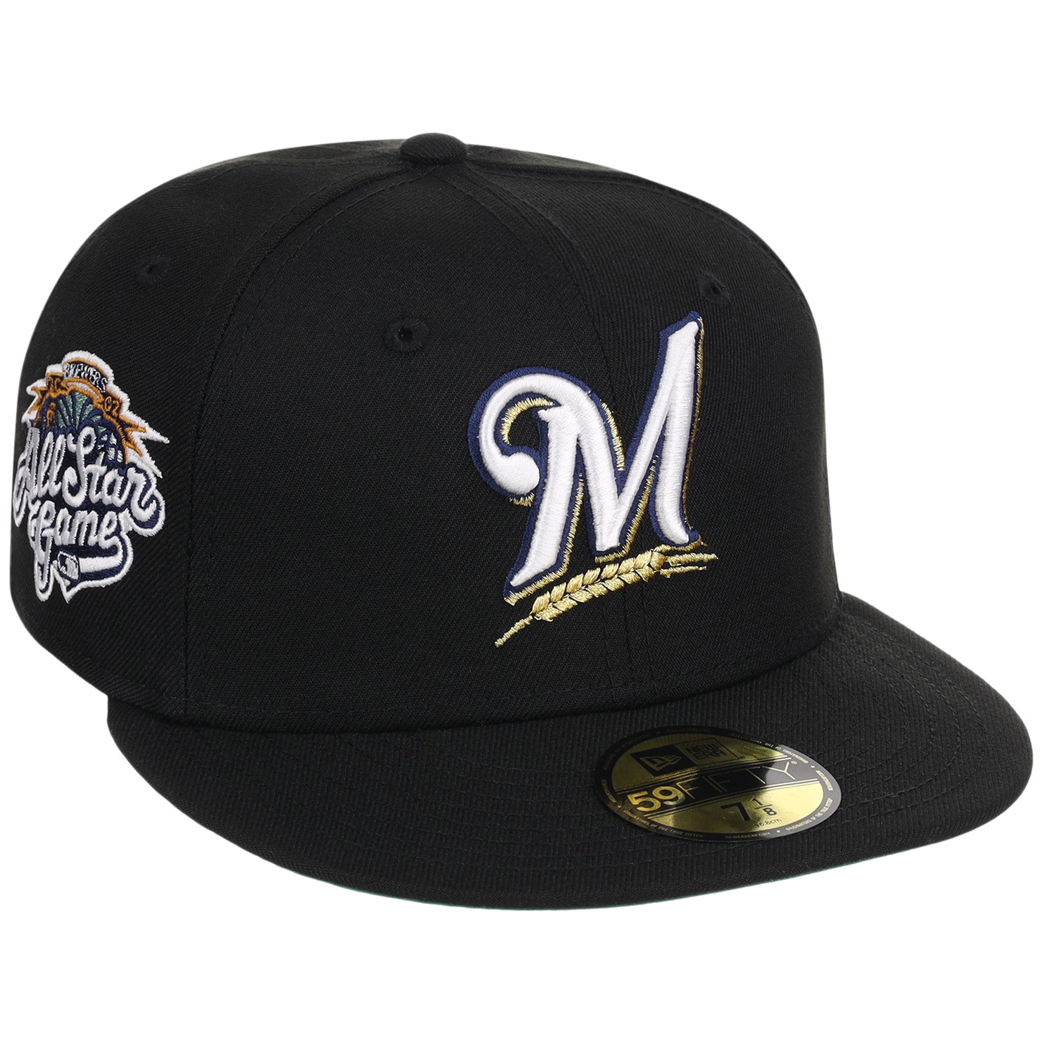 Milwaukee Brewers MLB Black Dome New Era 59FIFTY