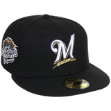 Milwaukee Brewers MLB Black Dome New Era 59FIFTY