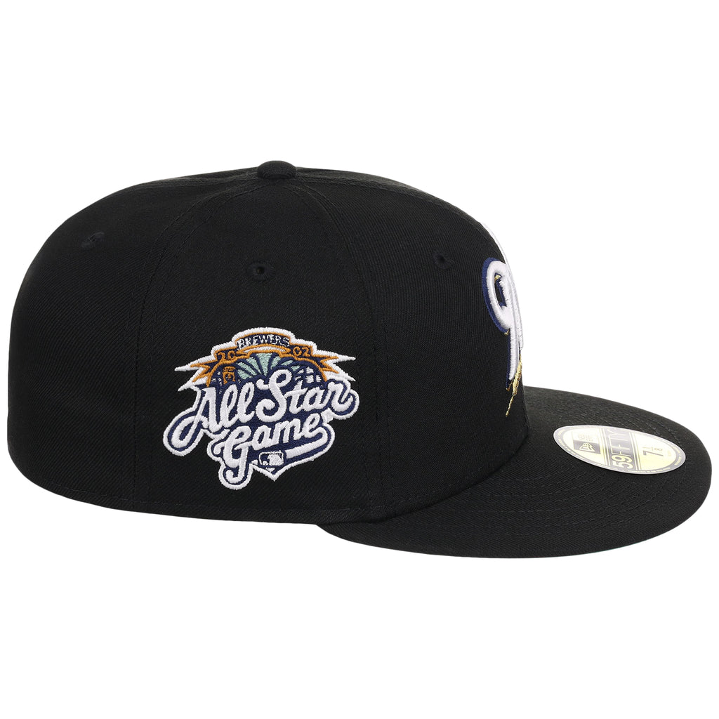Milwaukee Brewers MLB Black Dome New Era 59FIFTY