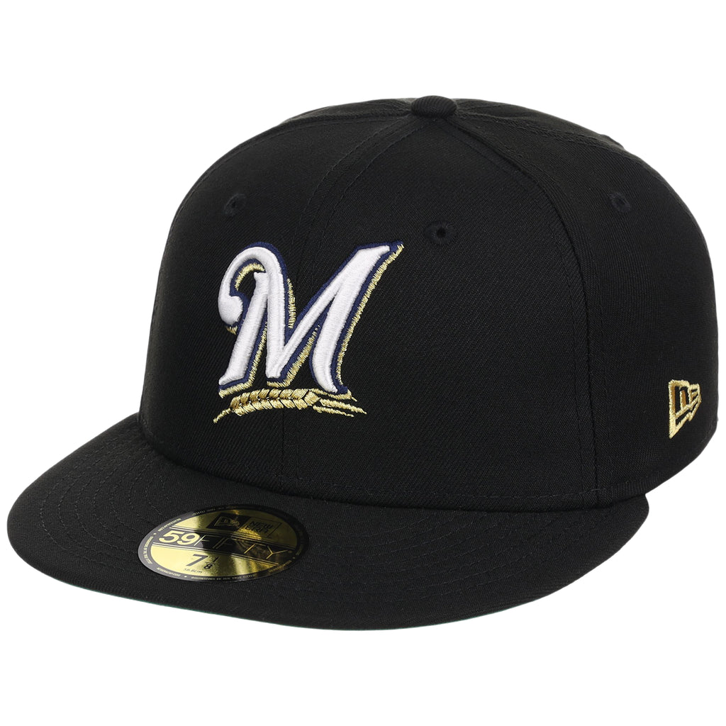 Milwaukee Brewers MLB Black Dome New Era 59FIFTY