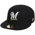 Milwaukee Brewers MLB Black Dome New Era 59FIFTY