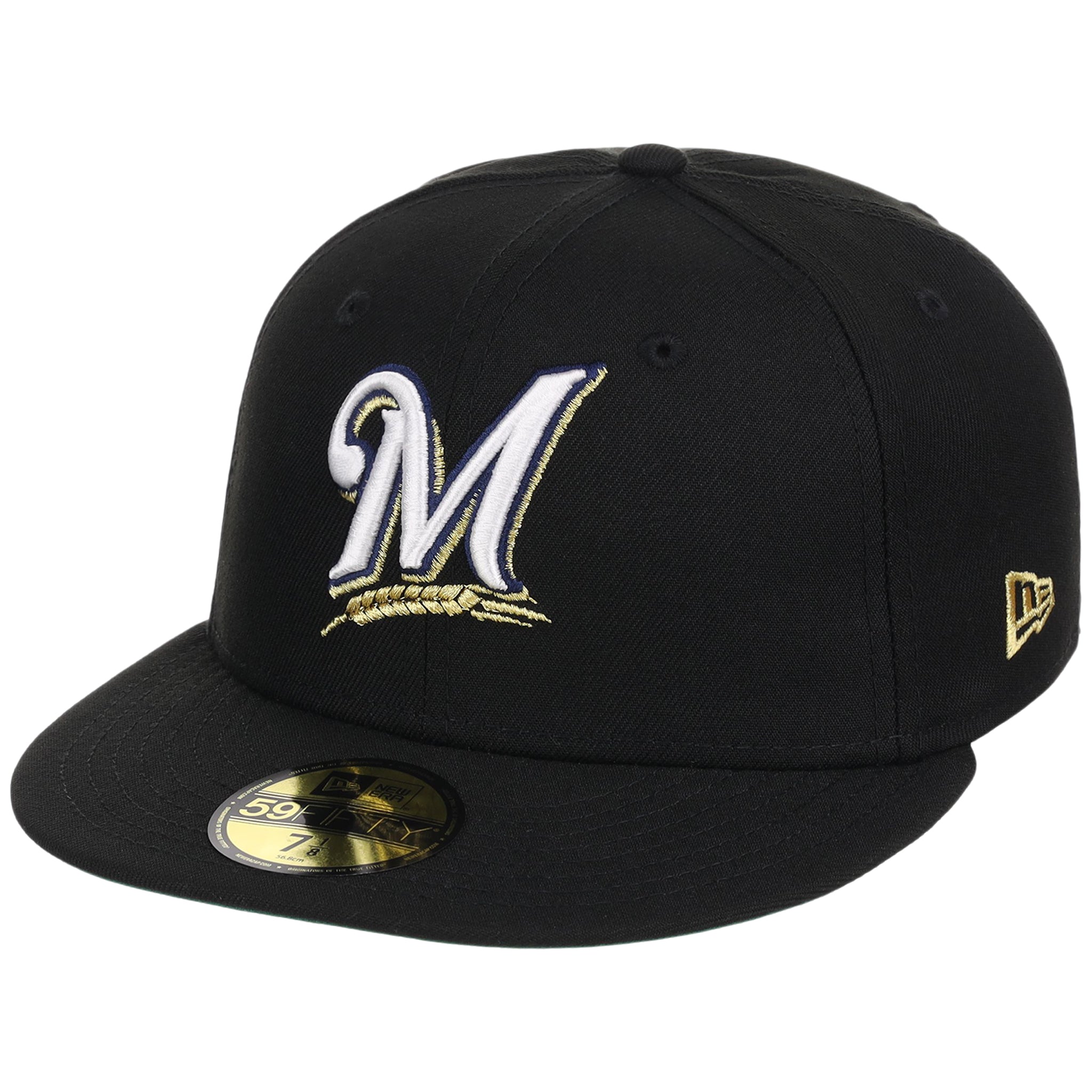 Milwaukee Brewers MLB Black Dome New Era 59FIFTY