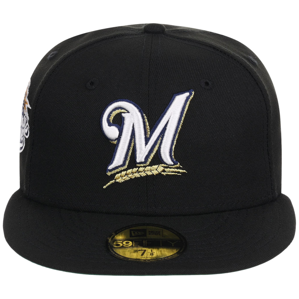 Milwaukee Brewers MLB Black Dome New Era 59FIFTY
