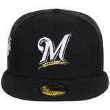 Milwaukee Brewers MLB Black Dome New Era 59FIFTY