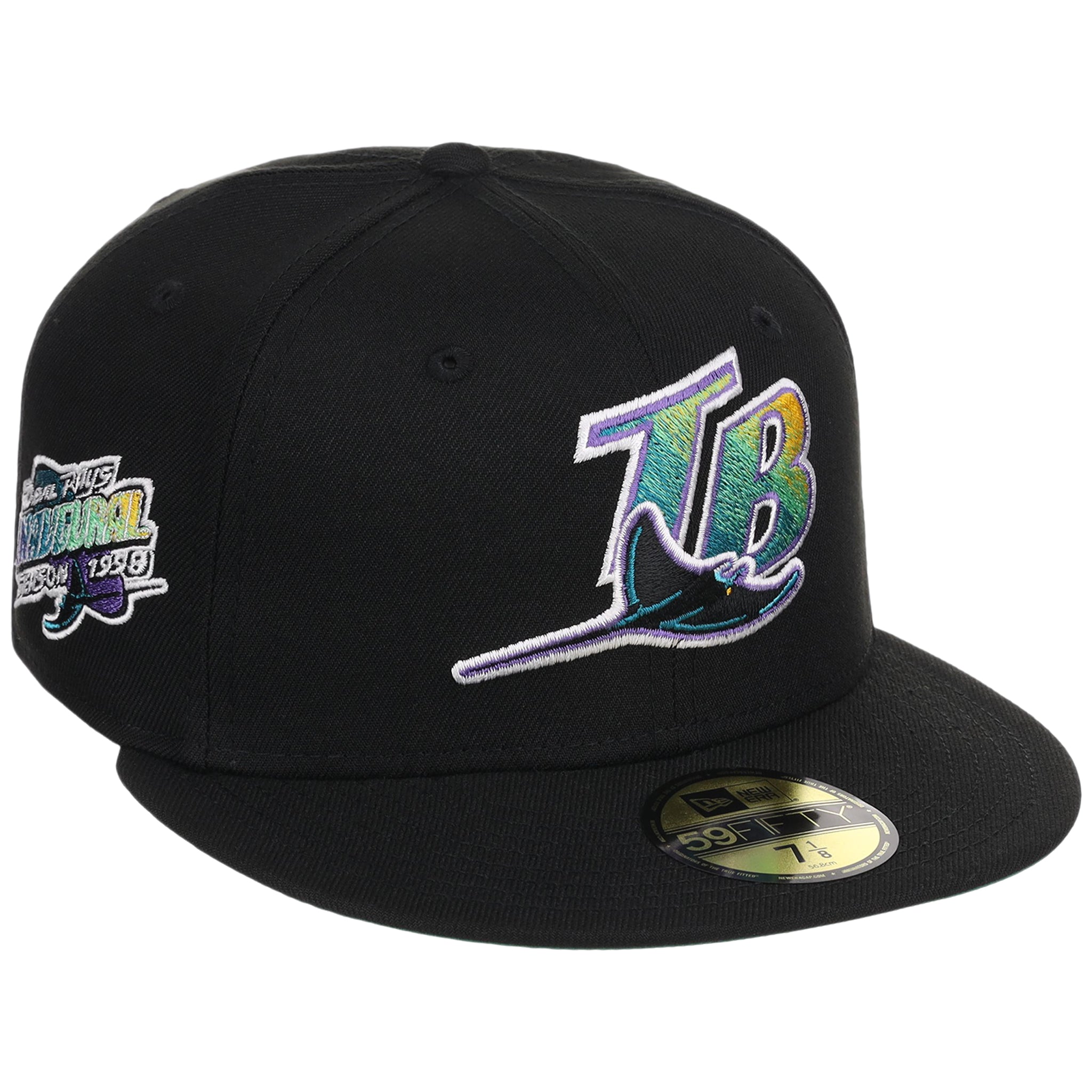 Tampa Bay Rays MLB Black Dome New Era 59FIFTY