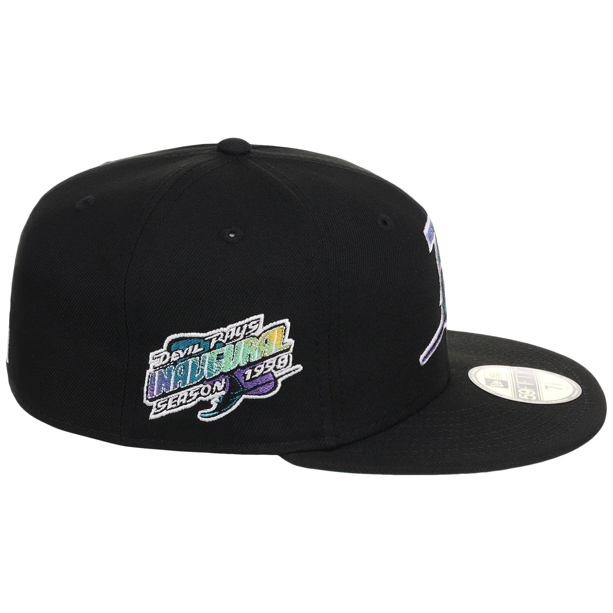 Tampa Bay Rays MLB Black Dome New Era 59FIFTY