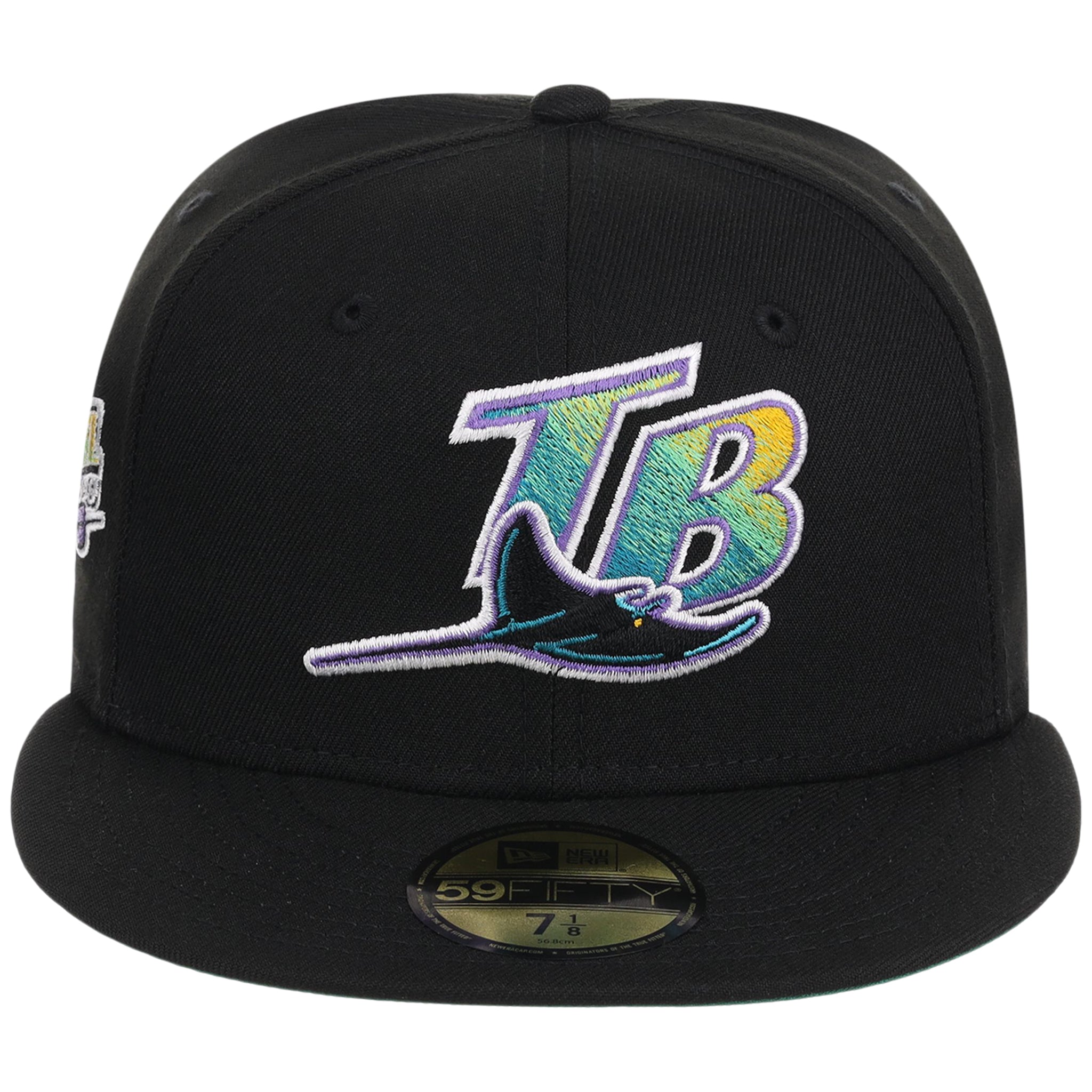 Tampa Bay Rays MLB Black Dome New Era 59FIFTY