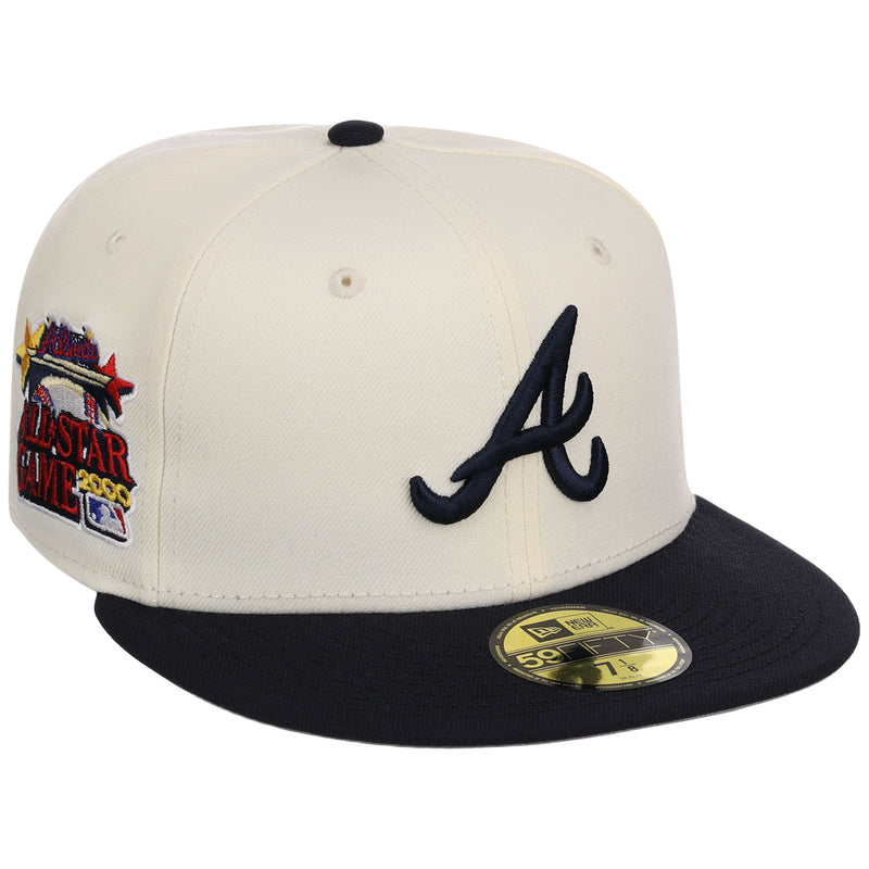 Atlanta Braves MLB Chrome OTC New Era 59FIFTY – LidsHatDrop