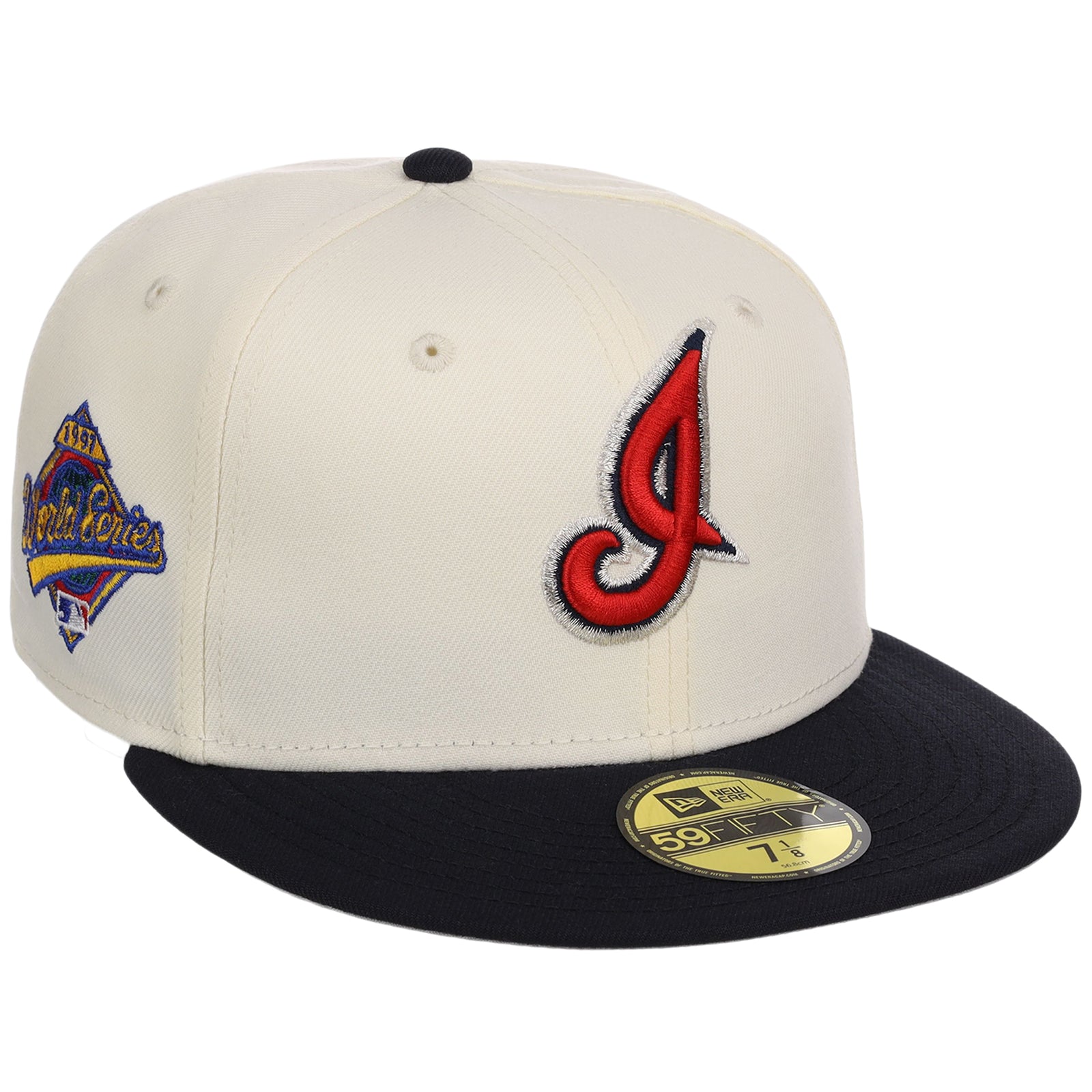 Cleveland Indians MLB Chrome OTC New Era 59FIFTY – LidsHatDrop