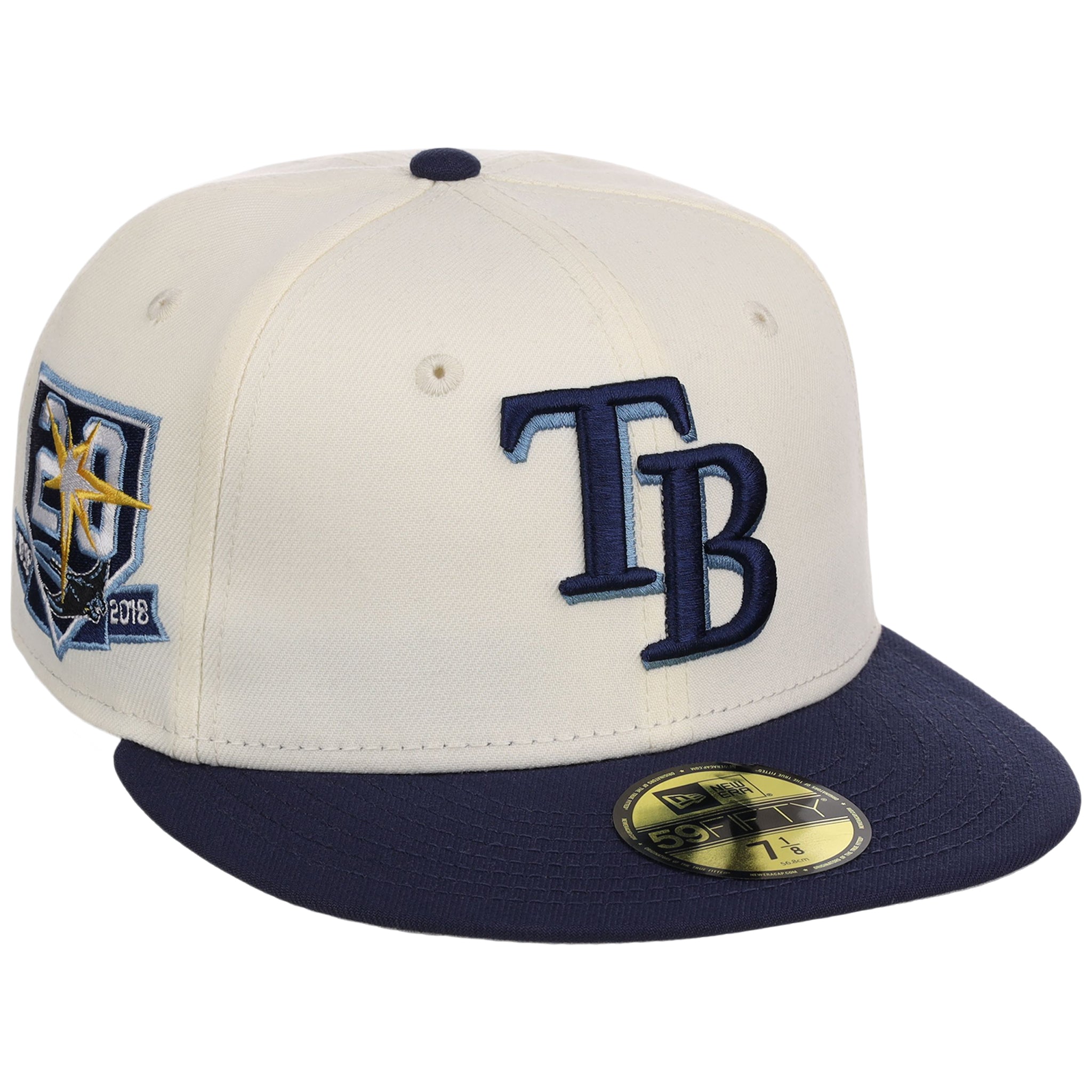 Tampa Bay Rays MLB Chrome OTC New Era 59FIFTY