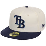Tampa Bay Rays MLB Chrome OTC New Era 59FIFTY