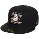 Anaheim Ducks NHL Black Dome New Era 59FIFTY