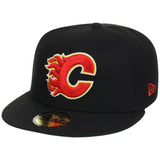 Calgary Flames NHL Black Dome New Era 59FIFTY