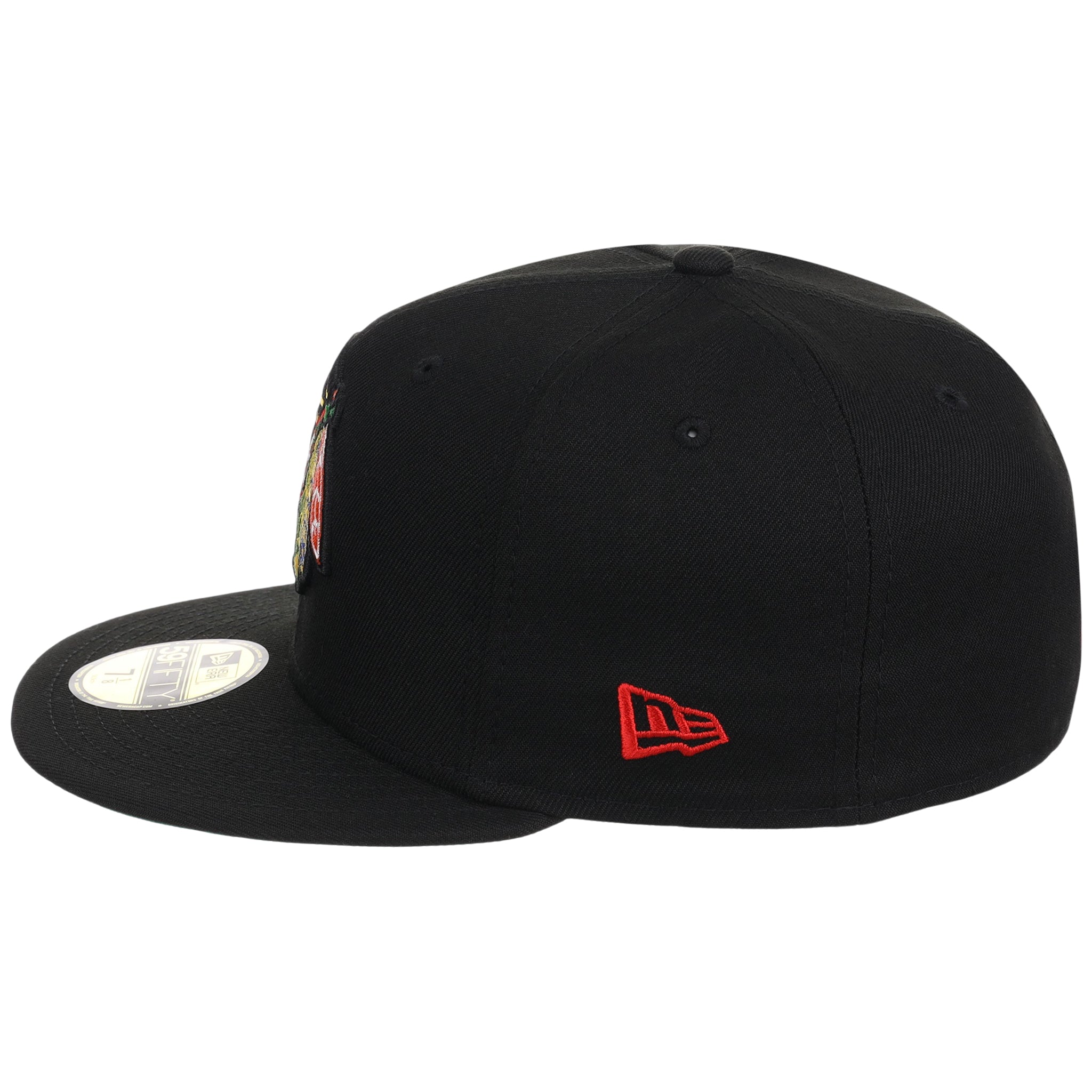 Chicago Blackhawks NHL Black Dome New Era 59FIFTY