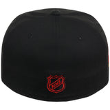Chicago Blackhawks NHL Black Dome New Era 59FIFTY
