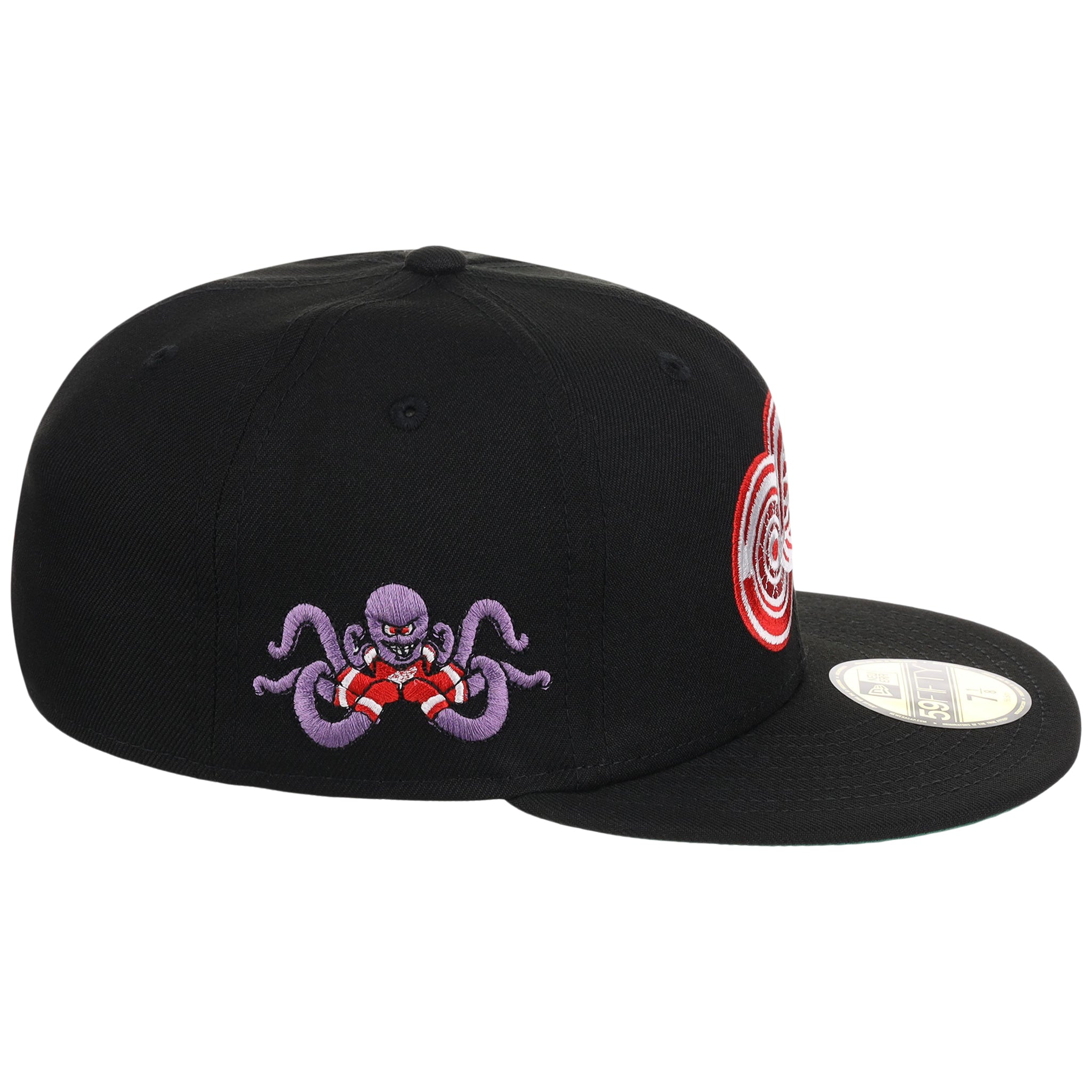 Detroit Red Wings NHL Black Dome New Era 59FIFTY