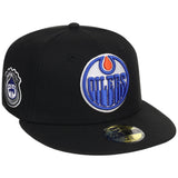 Edmonton Oilers NHL Black Dome New Era 59FIFTY
