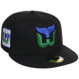 Hartford Whalers NHL Black Dome New Era 59FIFTY