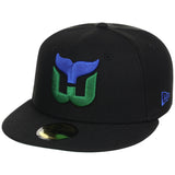 Hartford Whalers NHL Black Dome New Era 59FIFTY
