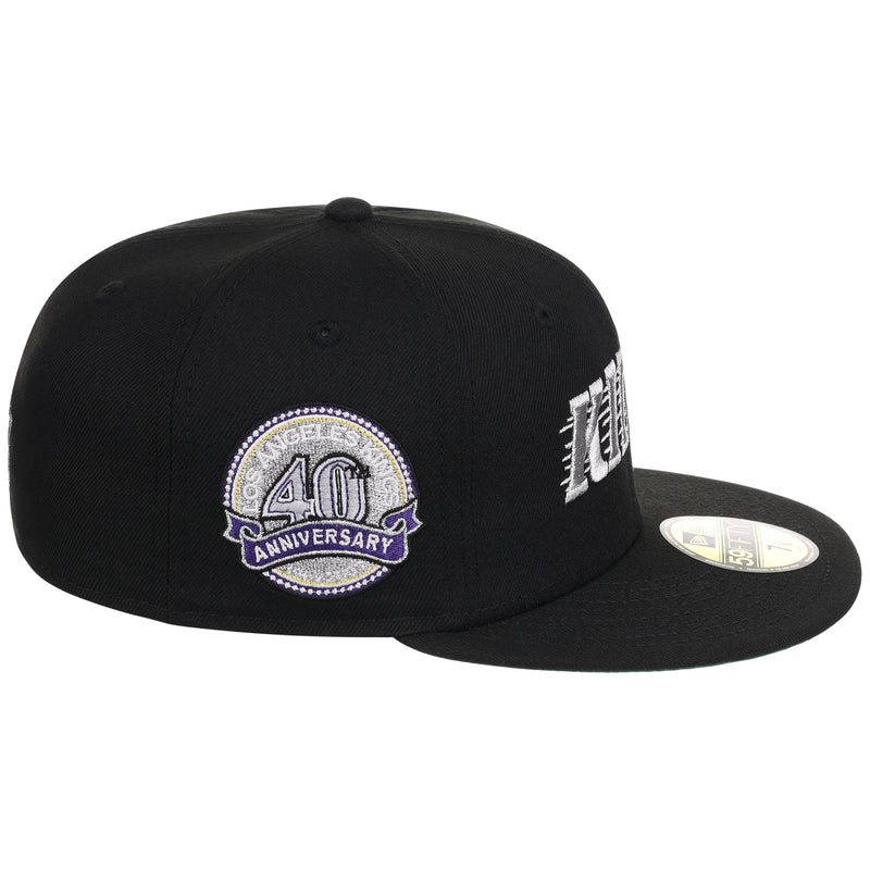 Los Angeles Kings NHL Black Dome New Era 59FIFTY – LidsHatDrop