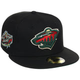 Minnesota Wild NHL Black Dome New Era 59FIFTY