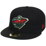 Minnesota Wild NHL Black Dome New Era 59FIFTY