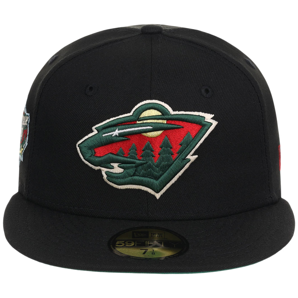 Minnesota Wild NHL Black Dome New Era 59FIFTY