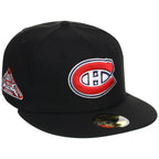 Montreal Canadiens NHL Black Dome New Era 59FIFTY