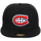 Montreal Canadiens NHL Black Dome New Era 59FIFTY