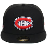 Montreal Canadiens NHL Black Dome New Era 59FIFTY