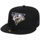 Nashville Predators NHL Black Dome New Era 59FIFTY