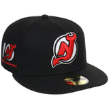 New Jersey Devils NHL Black Dome New Era 59FIFTY