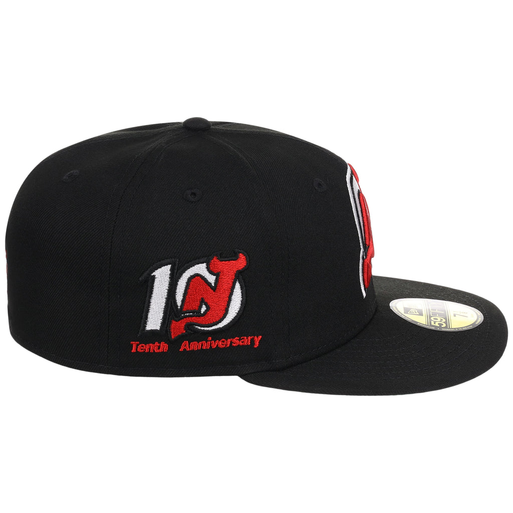 New Jersey Devils NHL Black Dome New Era 59FIFTY