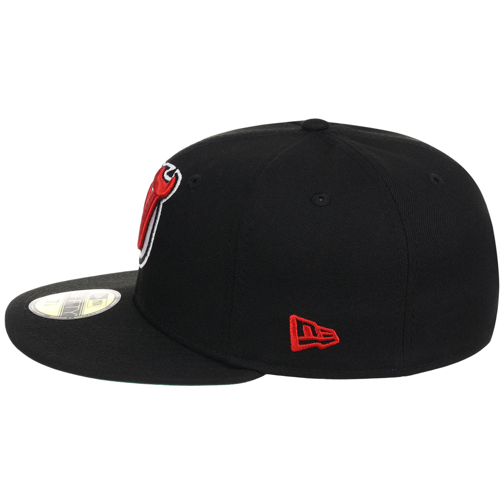 New Jersey Devils NHL Black Dome New Era 59FIFTY