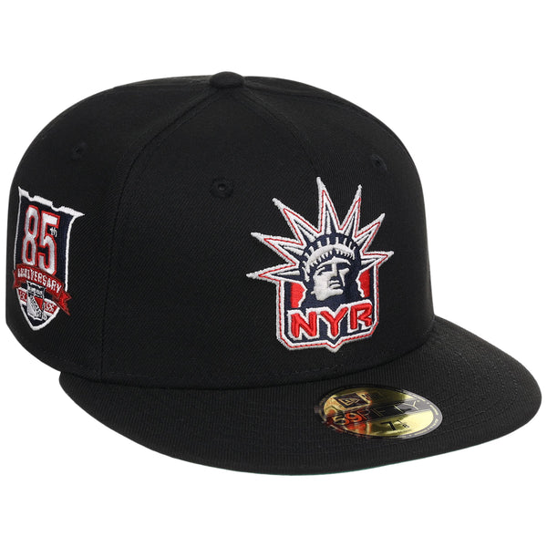 New York Rangers NHL Black Dome New Era 59FIFTY – LidsHatDrop
