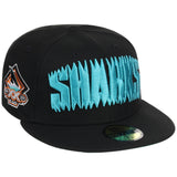 San Jose Sharks NHL Black Dome New Era 59FIFTY