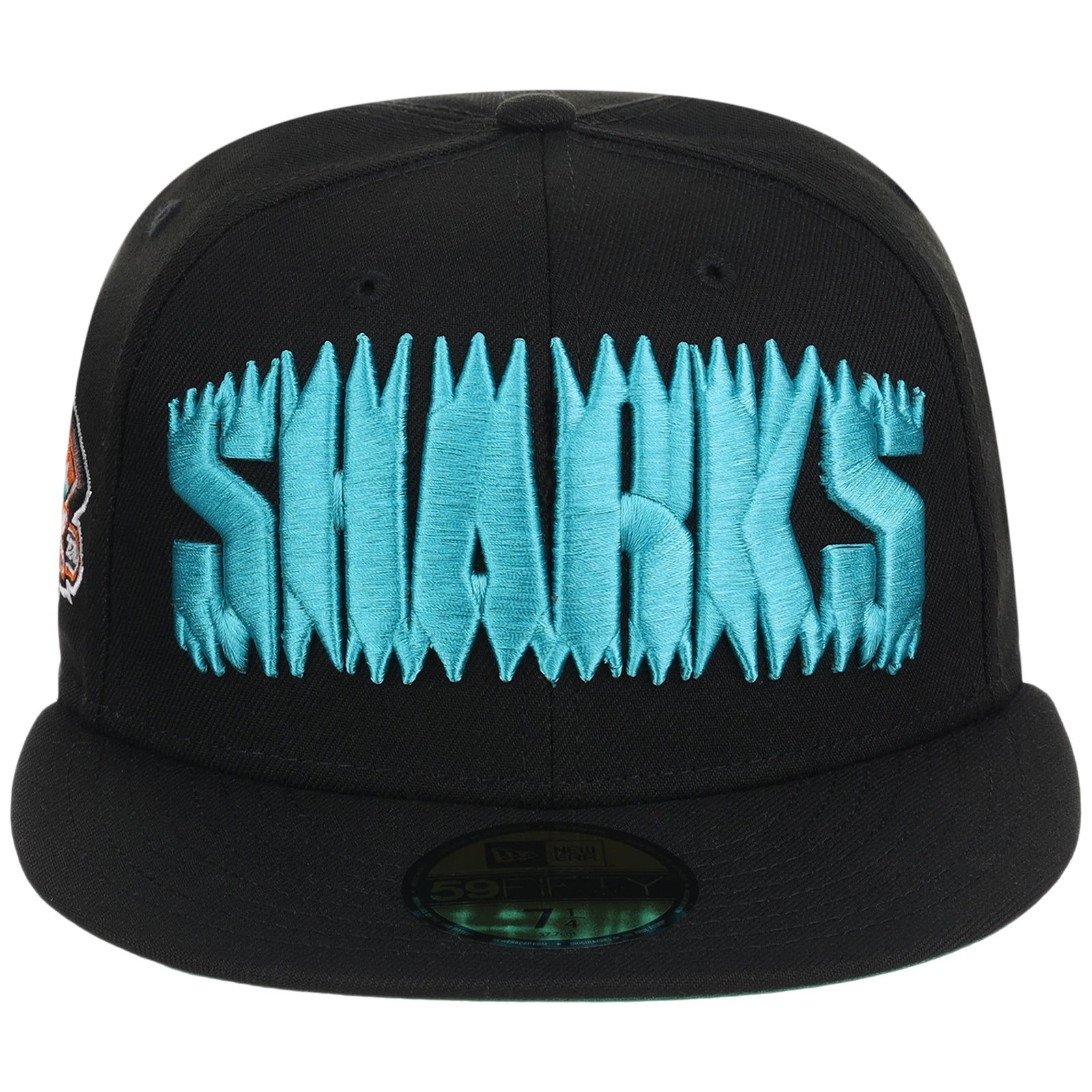 San Jose Sharks NHL Black Dome New Era 59FIFTY – LidsHatDrop