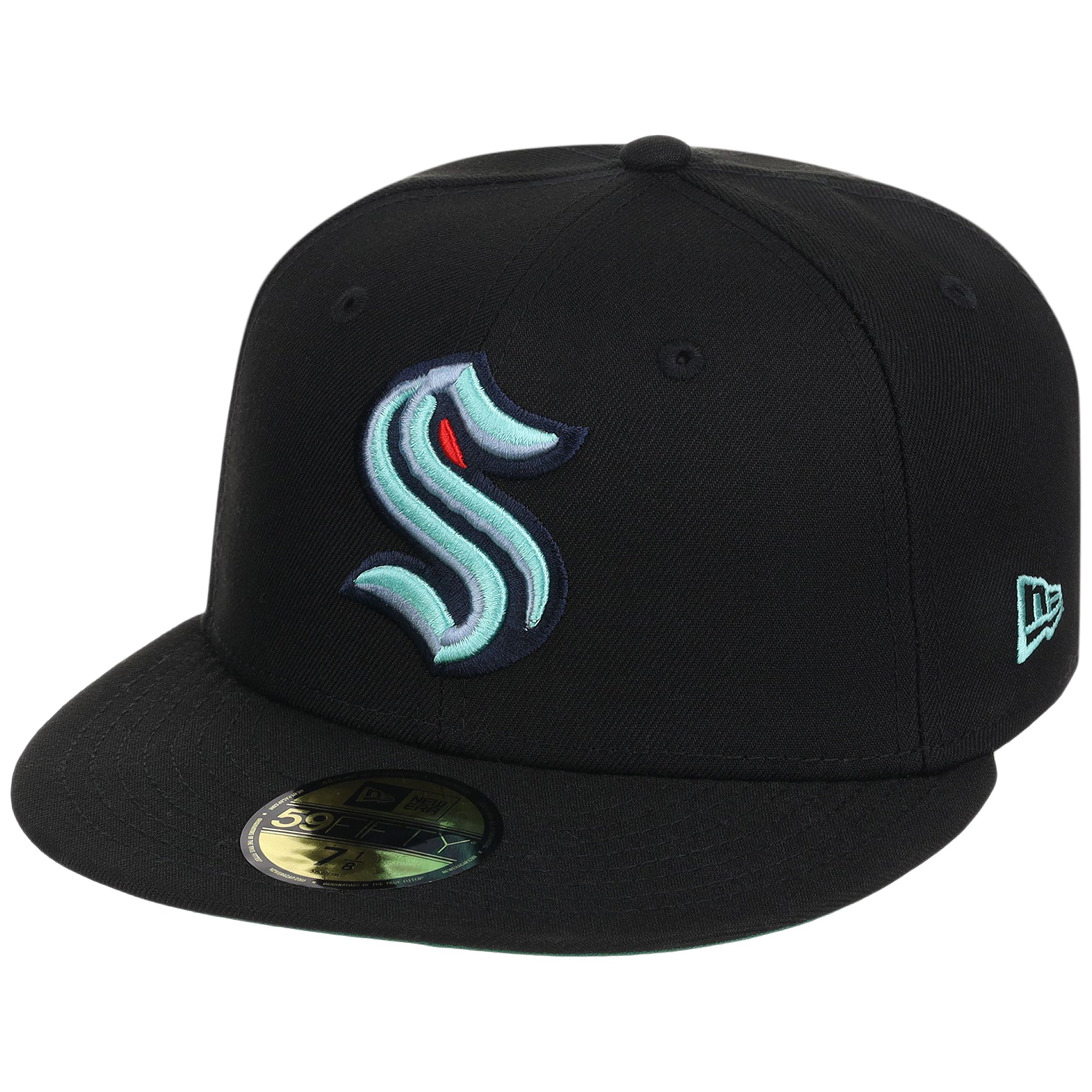 Seattle Kraken NHL Black Dome New Era 59FIFTY