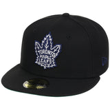 Toronto Maple Leafs NHL Black Dome New Era 59FIFTY