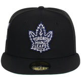 Toronto Maple Leafs NHL Black Dome New Era 59FIFTY