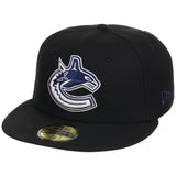 Vancouver Canucks NHL Black Dome New Era 59FIFTY