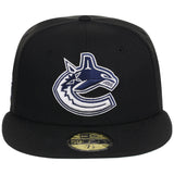 Vancouver Canucks NHL Black Dome New Era 59FIFTY