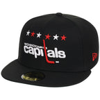 Washington Capitals NHL Black Dome New Era 59FIFTY