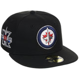 Winnipeg Jets NHL Black Dome New Era 59FIFTY